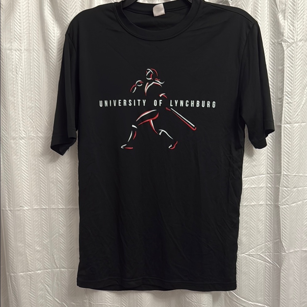 Sport-Tek Breathable Black University of Lynchburg Softball Tee